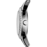Emporio Armani Chiara Mother of Pearl Dial White Leather Strap Watch for Women - AR7353