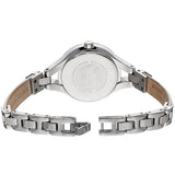 Emporio Armani Chiara Mother of Pearl Dial White Leather Strap Watch for Women - AR7353