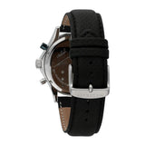 Maserati Circuito Chronograph Analog White Dial Black Leather Strap Watch for Men - R8871627005