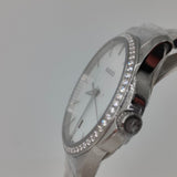 Gucci G Timeless Mother of Pearl White Dial Silver Steel Strap Watch For Women - YA126444