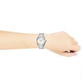 Gucci G Timeless White Dial Silver Steel Strap Watch For Women - YA1264028A