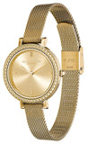 Michael Kors Darci Quartz Gold Dial Gold Mesh Strap Watch for Women - MK7121