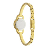 Movado Rondiro 22mm Black Dial Yellow Gold Steel Strap Watch For Women - 0606888