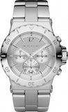 Michael Kors Dylan Silver Dial Silver Steel Strap Watch for Women - MK5312