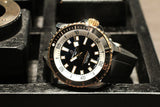 Breitling Superocean Automatic 42mm 18K Red Gold & Black Dial Black Rubber Strap Watch for Men - U17375211B1S1