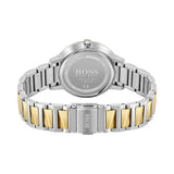 Hugo Boss Signature Silver Dial Two Tone Steel Strap Watch for Women - 1502568