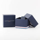 Tommy Hilfiger Jordan Chronograph Blue Dial Silver Steel Strap Watch For Men - 1792094