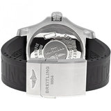 Breitling Avenger II Seawolf Stainless Steel 45mm Black Rubber Strap Mens Watch - A1733110/BC31/153S