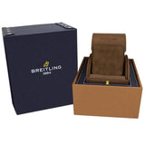Breitling Colt Automatic Silver Dial Black Leather Mens Watch - A1738811/G791/173A