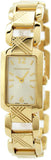 Burberry Heritage Silver Dial Brown Leather Strap Watch for Women - BU4213