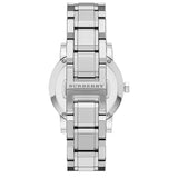 Burberry The City Black Dial Silver Steel Strap Watch for Women - BU9101