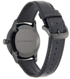 Burberry The Classic Black Dial Black Leather Strap Watch for Men - BU10003