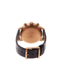 Calvin Klein City Chronograph Black Dial Black Leather Strap Watch for Men - K2G17TC1