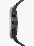 Emporio Armani Giovanni Chronograph Black Dial Black Steel Strap Watch For Men - AR11349