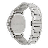 Burberry The City Silver Dial Silver Steel Strap Watch for Men - BU9900