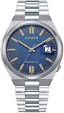 Citizen Tsuyosa Automatic Dark Blue Dial Silver Steel Strap Watch For Men - NJ0151-88L