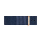 Daniel Wellington Classic Bayswater Black Dial Black NATO Strap Watch For Men - DW00100277