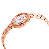 Tissot T Lady Flamingo Mother of Pearl Dial Rose Gold Steel Strap Watch For Women - T094.210.33.111.01