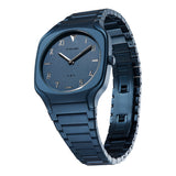 D1 Milano Square Galaxy Blue Dial Blue Steel Strap Watch for Men - D1-SQBJ09