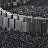 D1 Milano Square Titanium Gray Dial Gray Steel Strap Watch for Men - D1-SQBJ02