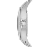 Marc Jacobs Blade Chronograph Silver Dial Silver Steel Strap Watch for Women - MBM3125