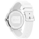 Lacoste 12.12 White Dial White Silicone Strap Watch for Men - 2011069