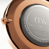 Daniel Wellington Classic Reading Black Dial Black Leather Strap Watch For Women - DW00100141