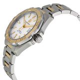 Tag Heuer Aquaracer Calibre 5 Automatic White Dial Two Tone Steel Strap Watch for Men - WAY2151.BD0912