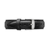 Daniel Wellington Classic Petite Reading Black Dial Black Leather Strap Watch For Women - DW00100179