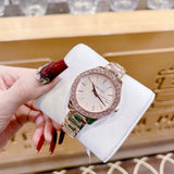 Michael Kors Lilane Quartz Rose Gold Dial Rose Gold Steel Strap Watch For Women - MK1068