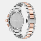 Salvatore Ferragamo 1927 Chrono Silver Dial Two Tone Steel Strap Watch for Men -  SFKZ00623