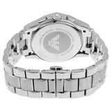 Emporio Armani Classic Blue Dial Silver Steel Strap Watch For Men - AR1635