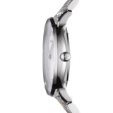 Emporio Armani Gianni Silver Dial Two Tone Steel Strap Watch for Women - AR1603