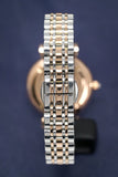 Emporio Armani Gianni T Bar White Dial Two Tone Steel Strap Watch For Women - AR1926
