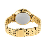 Fossil Jacqueline Moonphase Mother of Pearl Dial Gold Steel Strap Watch for Women - ES5167
