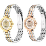 Coach Park Silver Dial Two Tone Steel Strap Watch for Women - 14503643