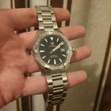 Tag Heuer Aquaracer Black Dial Watch for Men - WAY2110.BA0928