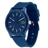 Lacoste 12.12 Blue Dial Blue Silicon Strap Watch for Men - 2010987