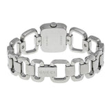 Gucci G Gucci Black Dial Silver Steel Strap Watch For Women - YA125510