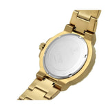 Guess Track Grey Dial Gold Steel Strap Watch for Men - GW0426G2
