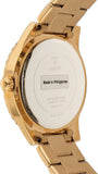 Guess Sparkler Diamonds Black Dial Rose Gold Steel Strap Watch for Women - GW0111L3