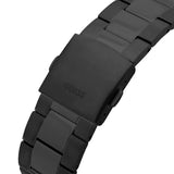 Guess Edge Chronograph Black Dial Black Steel Strap Watch For Men - GW0539G3