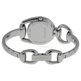 Gucci Horsebit Collection Quartz Brown Dial Silver Steel Strap Watch For Women - YA139501