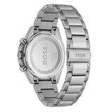 Hugo Boss Cloud Chronograph Blue Dial Silver Steel Strap Watch For Men - 1514015