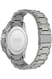Hugo Boss Trophy Chronograph Grey Dial Silver Steel Strap Watch for Men - 1513634