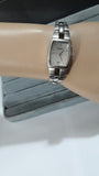 Fossil Wallace Designer Silver Dial Silver Steel Strap Watch for Women - ES3057