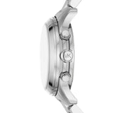 Michael Kors Runway Three-Hand Silver Dial Silver Steel Strap Watch for Women - MK7474