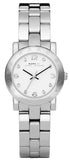 Marc Jacobs Mini Amy White Dial Silver Steel Strap Watch for Women - MBM3055