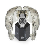 Philipp Plein High-Conic Automatic Silver Dial Silver Stainless Steel Strap Watch For Men - PWRAA0223