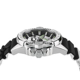 Philipp Plein The Skull Black Dial Black Silicone Strap Watch for Men - PWAAA0121